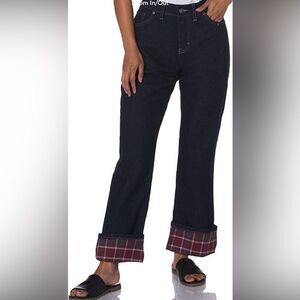 DICKIES‎ Size 16T Blue Flannel Lined Jeans